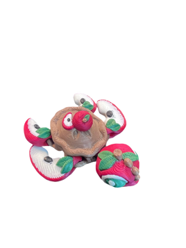 Apple Pie Turtle 1 – A Deliciously Adorable 3D Creation!