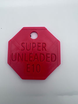 Fuel Tag Super Unleaded E10